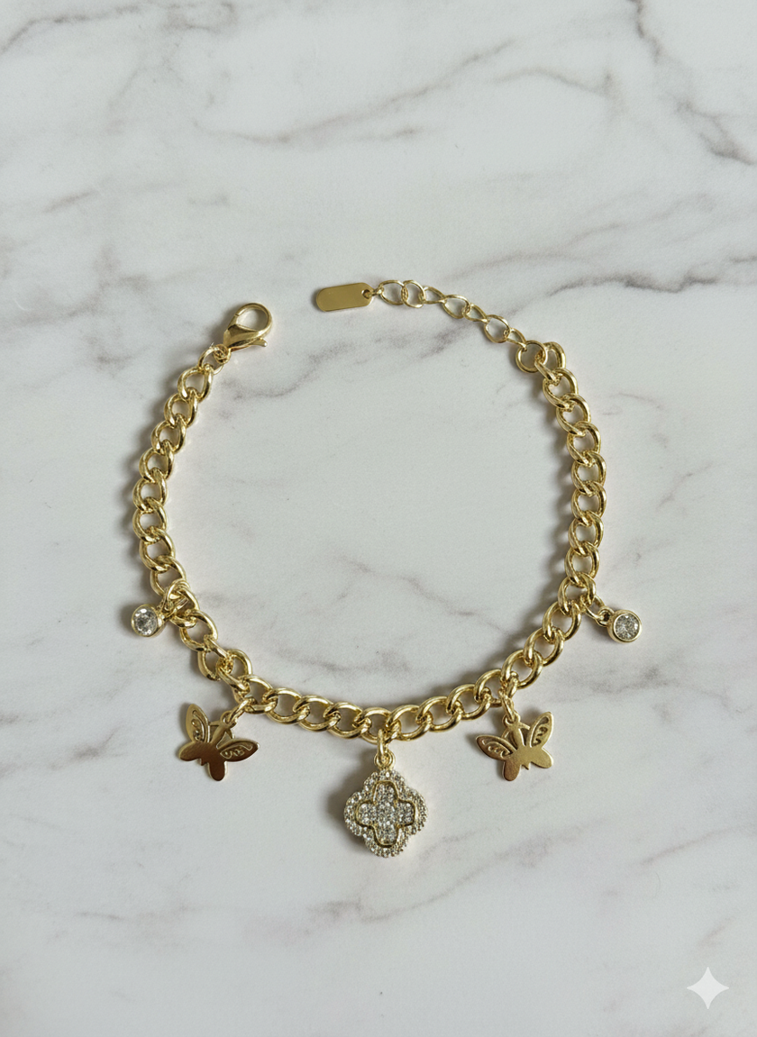 Flora Charm Xuping Bileklik