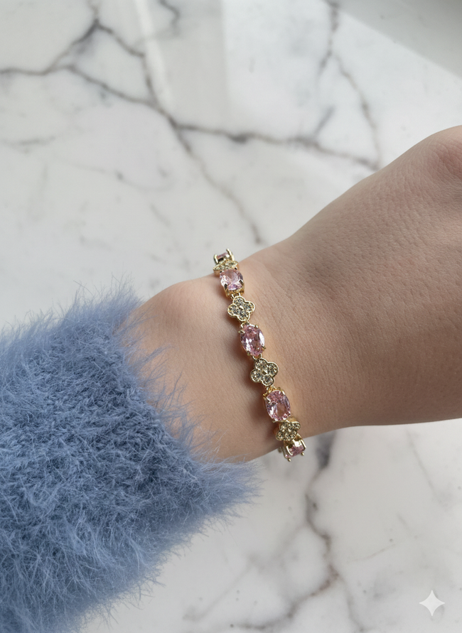 Rosa Diamond Xuping Bileklik