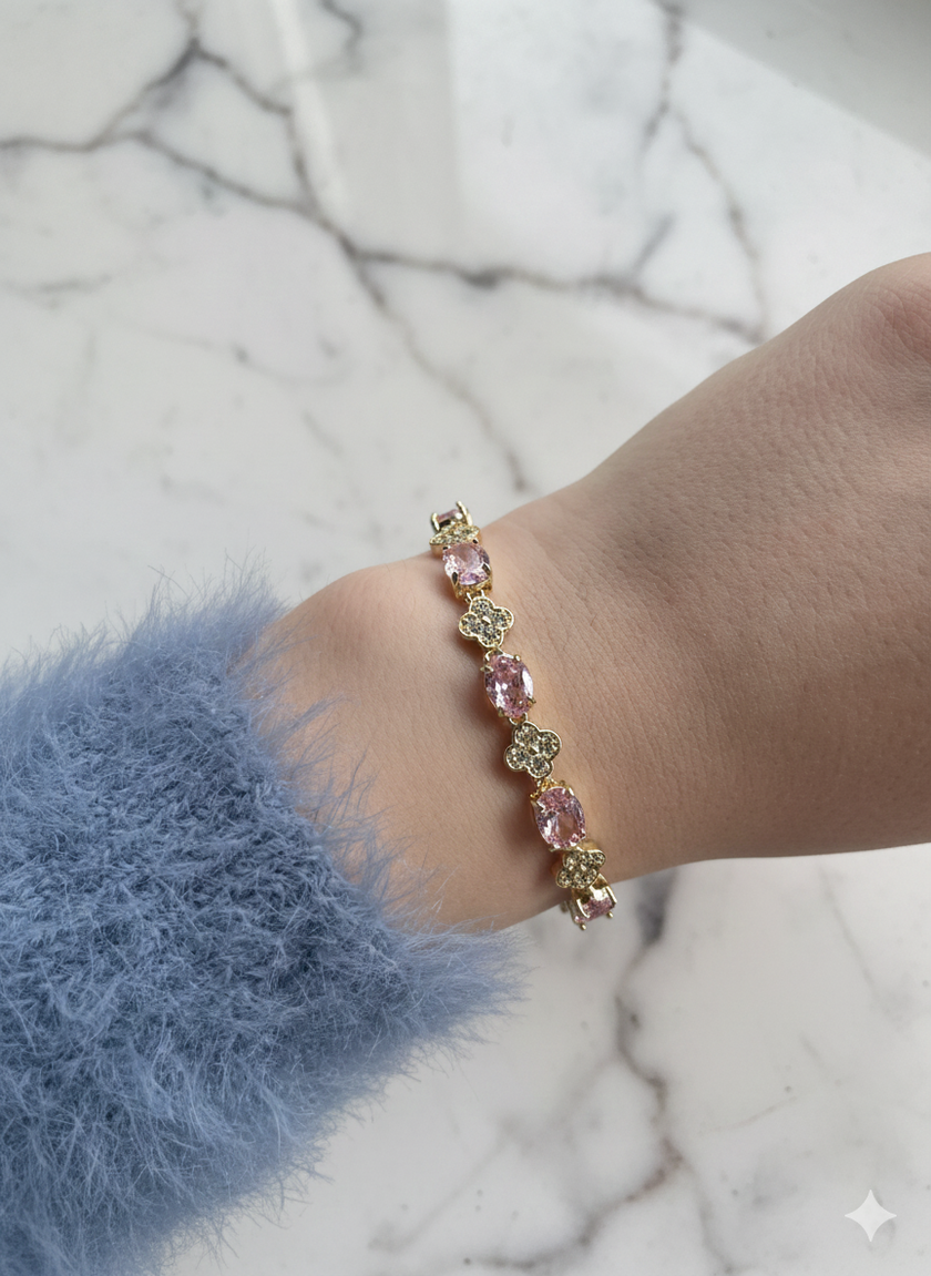 Rosa Diamond Xuping Bileklik