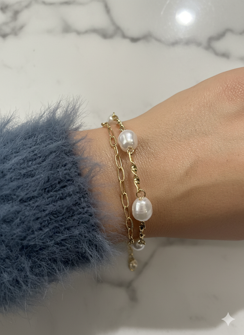 İnci Damlası Xuping Bileklik