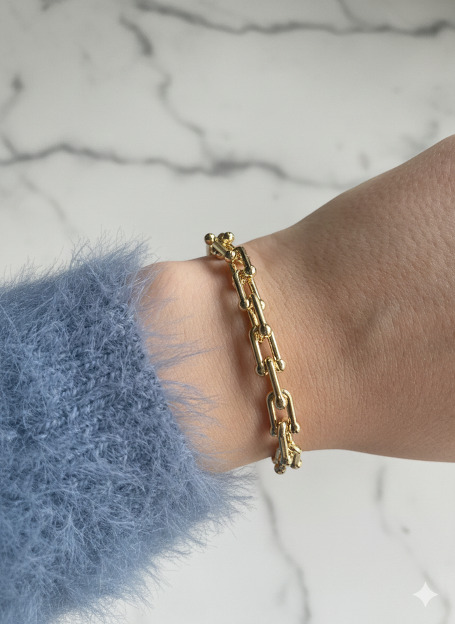 Milano Zinciri Xuping Bileklik