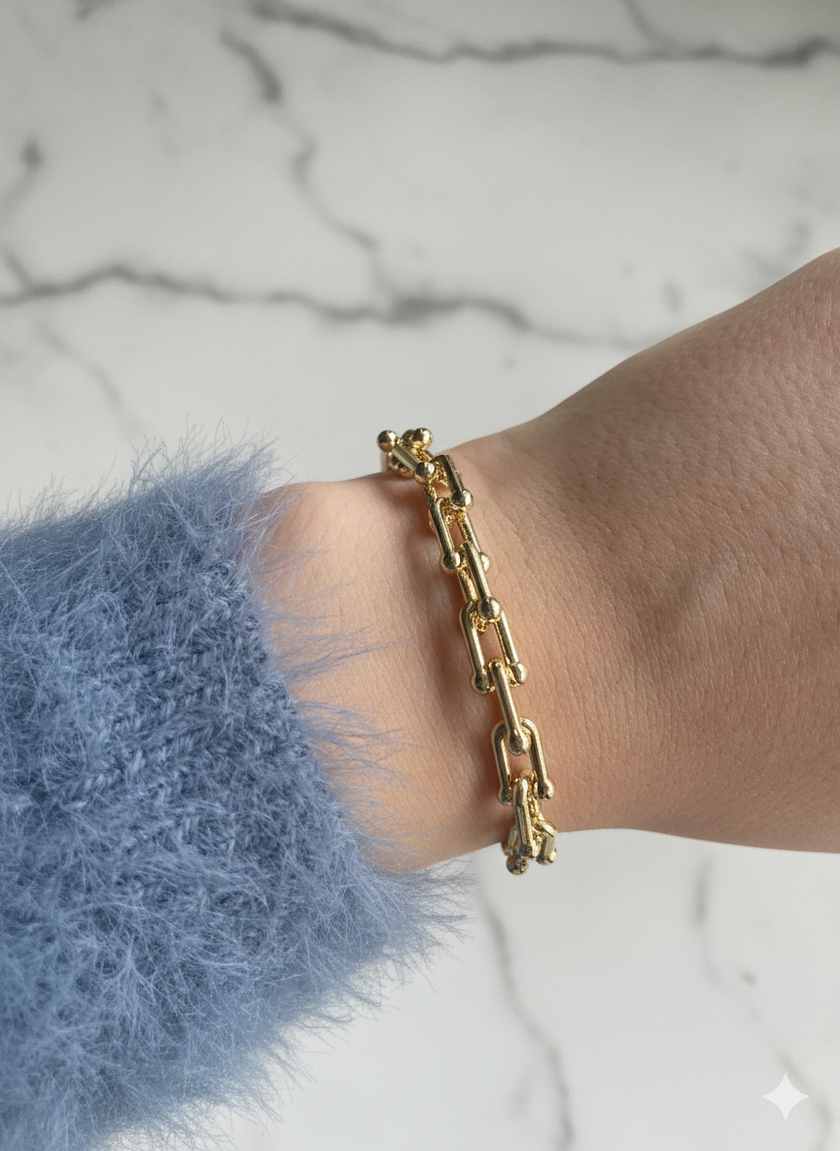 Milano Zinciri Xuping Bileklik