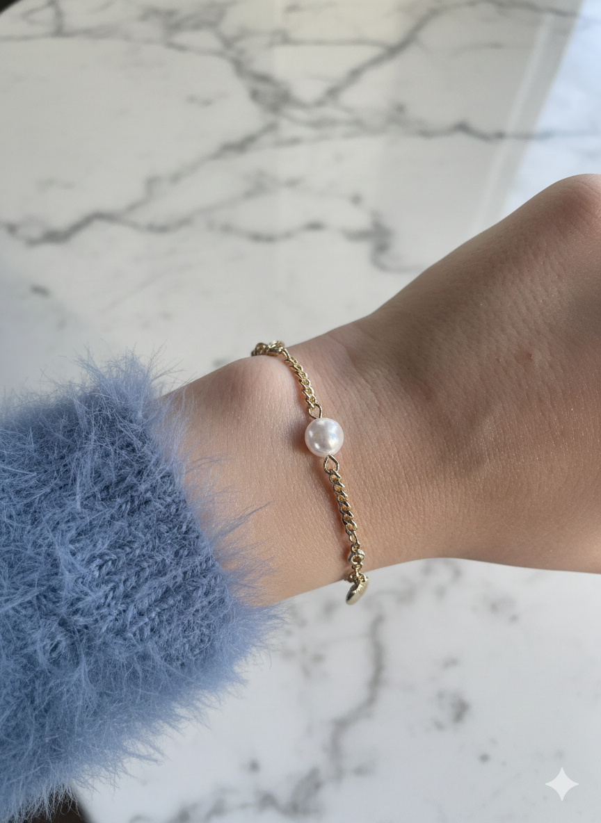 İnci Işıltısı Xuping Model Bileklik