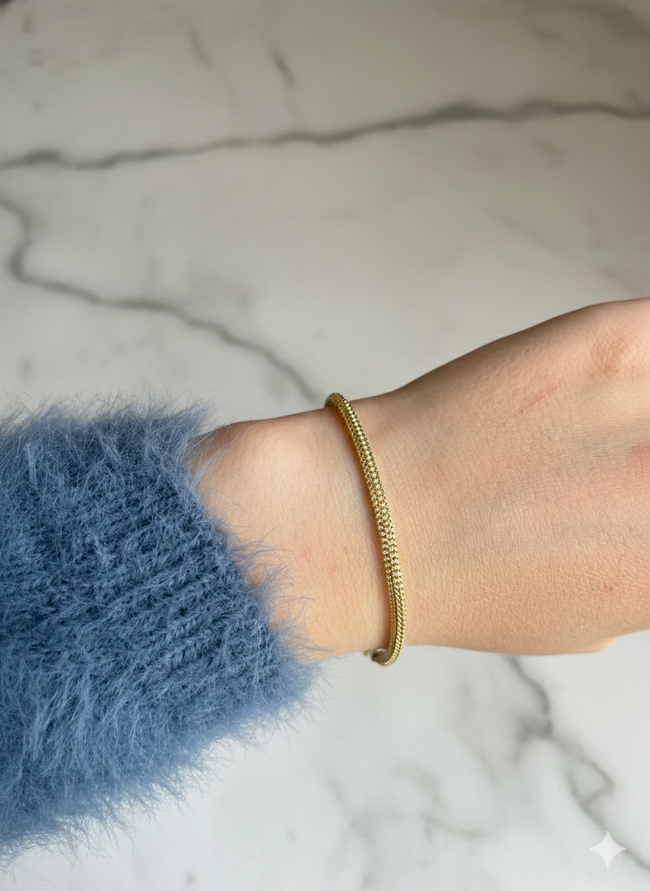 İkili Örgü Xuping Bileklik