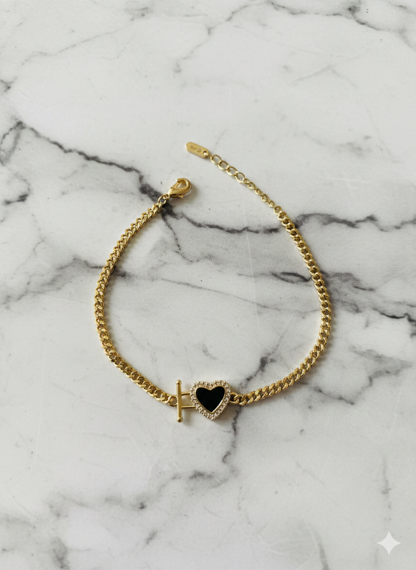 Siyah Aşk Xuping Bileklik