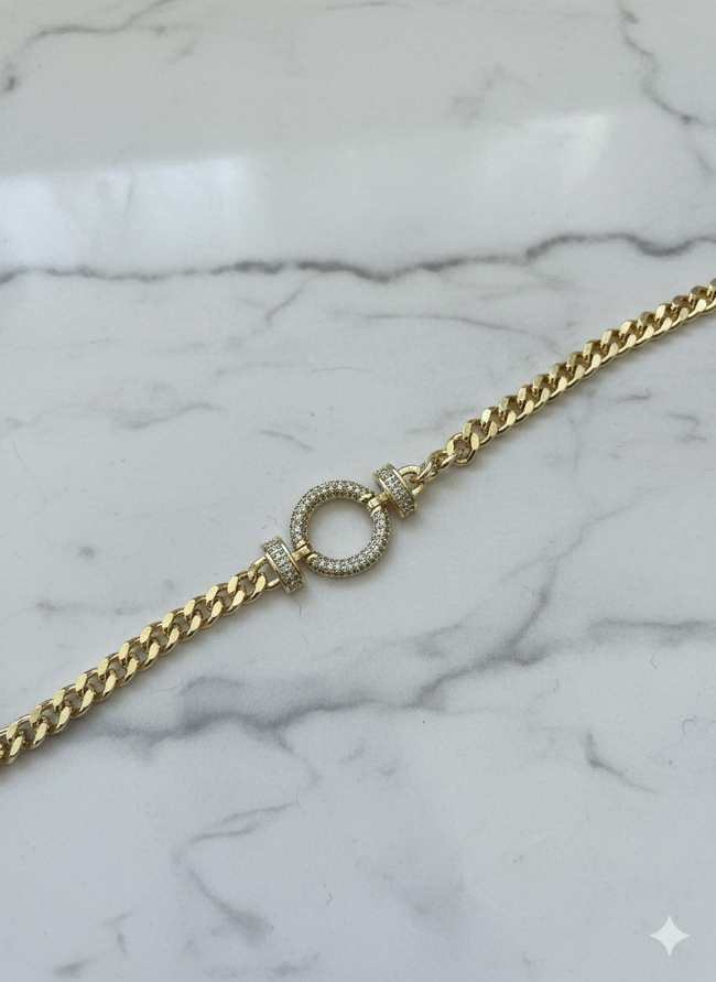 Taşlı Halka Xuping Model Bileklik