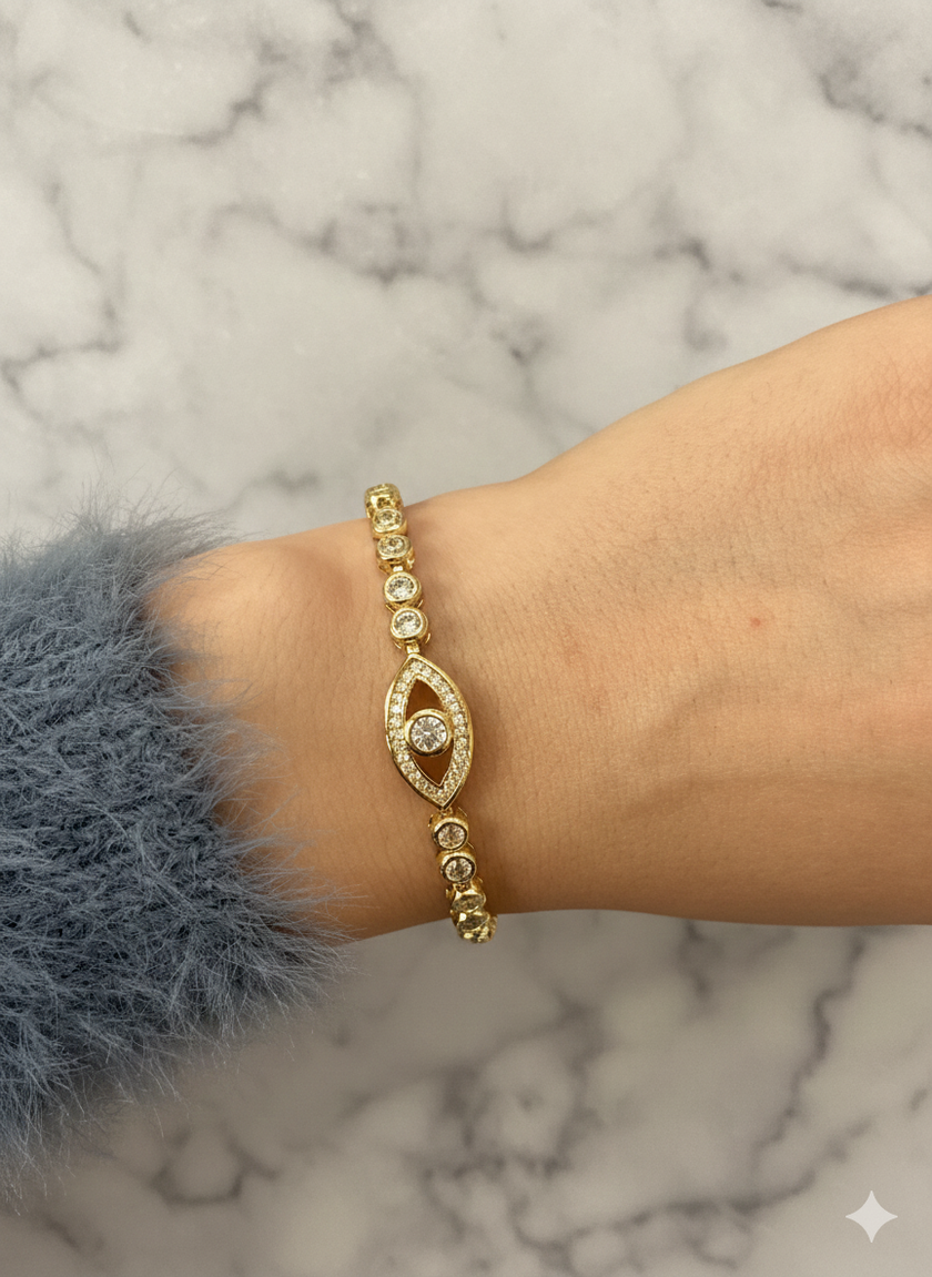 Gözyaşı Pırlanta Bileklik Xuping Model Bileklik