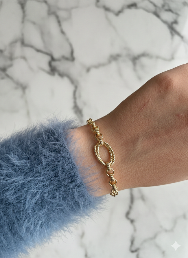 Halka Detaylı Xuping Bileklik