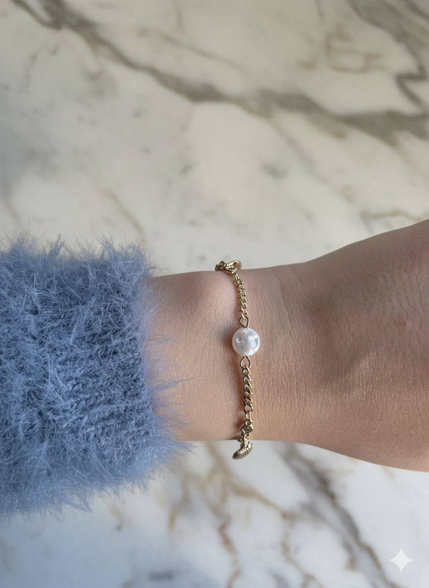 İnci Işıltısı Xuping Model Bileklik