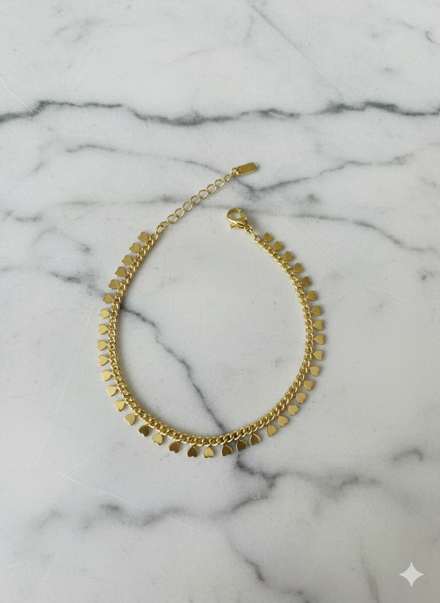 Sıralı Kalp Ritmi Xuping Bileklik