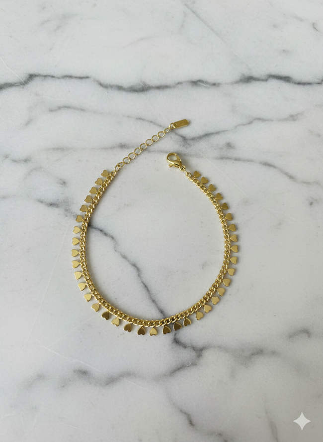 Sıralı Kalp Ritmi Xuping Bileklik