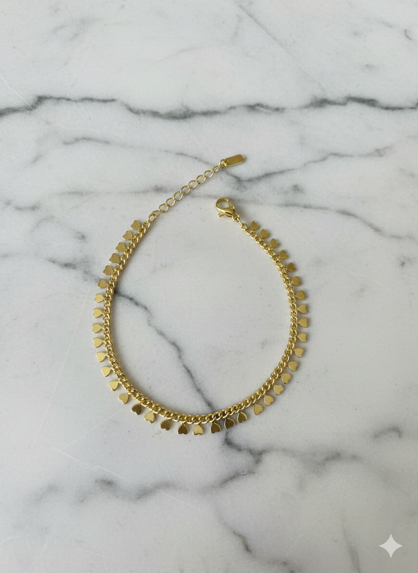 Sıralı Kalp Ritmi Xuping Bileklik