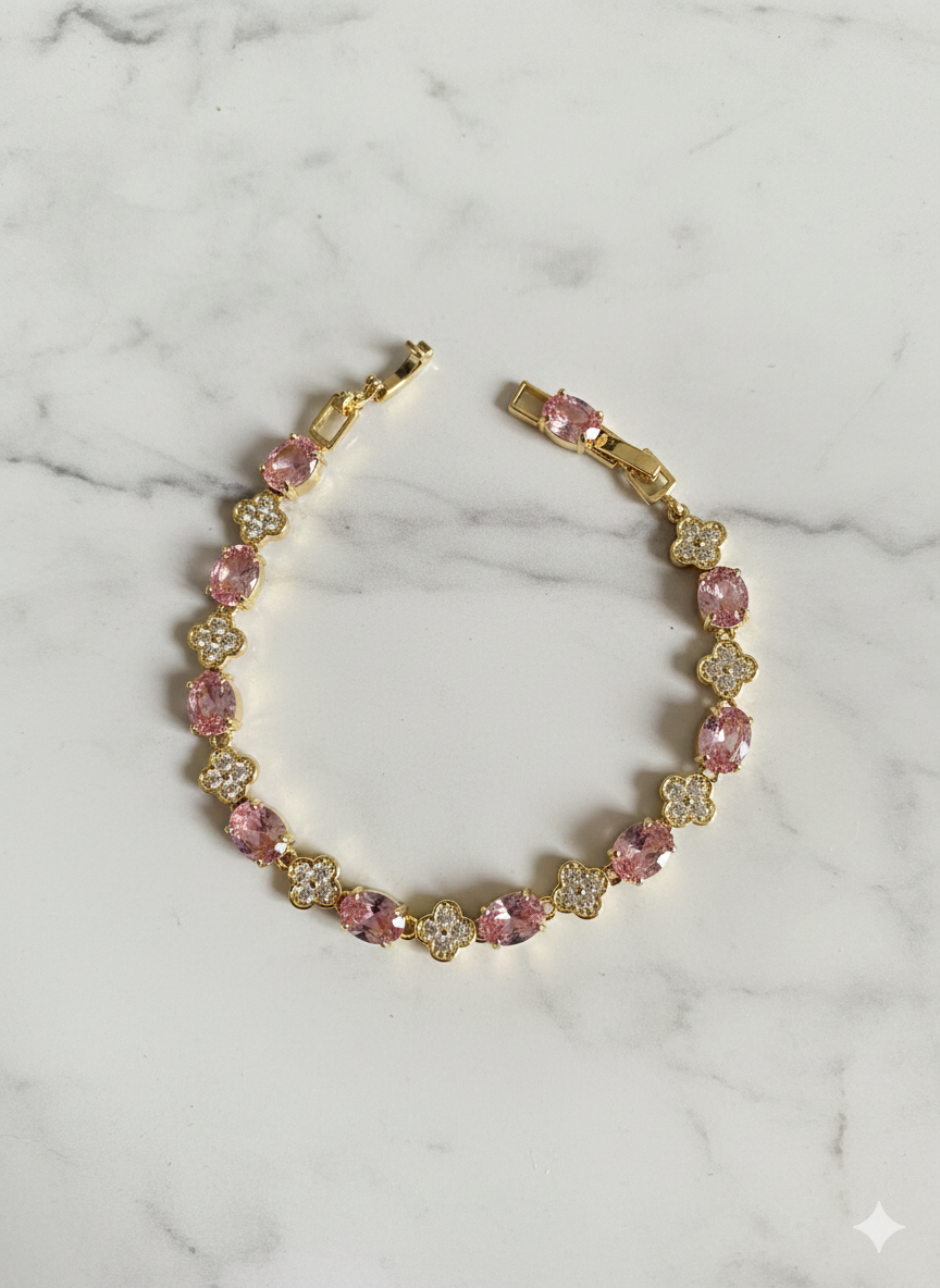 Rosa Diamond Xuping Bileklik