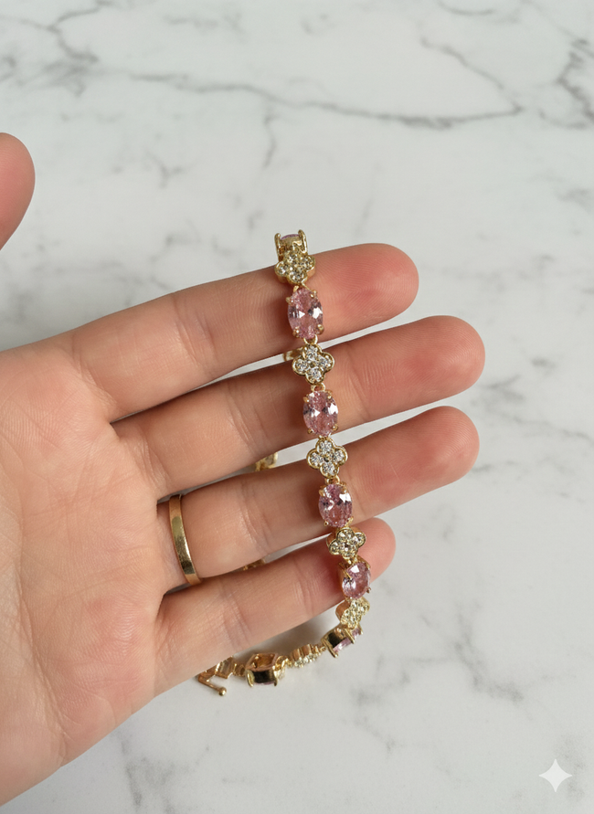 Rosa Diamond Xuping Bileklik