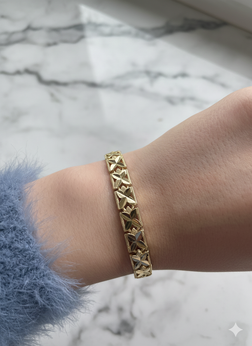 Yıldız Motifli Xuping Bileklik