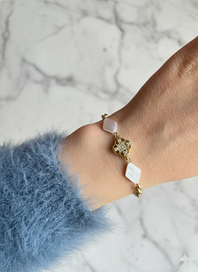 İnci Geometrisi Xuping Bileklik