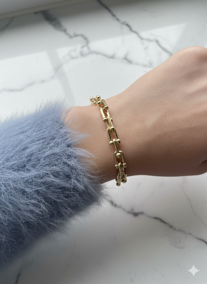 Milano Zinciri Xuping Bileklik