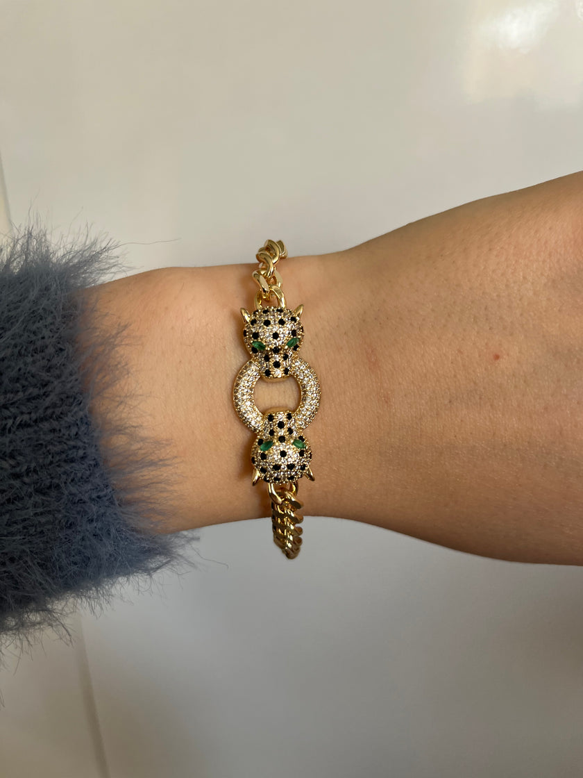 Panter Başlı Gurmet Xuping Model Bileklik