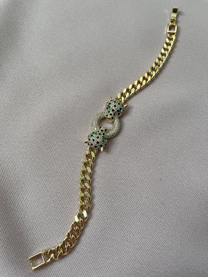 Panter Başlı Gurmet Xuping Model Bileklik