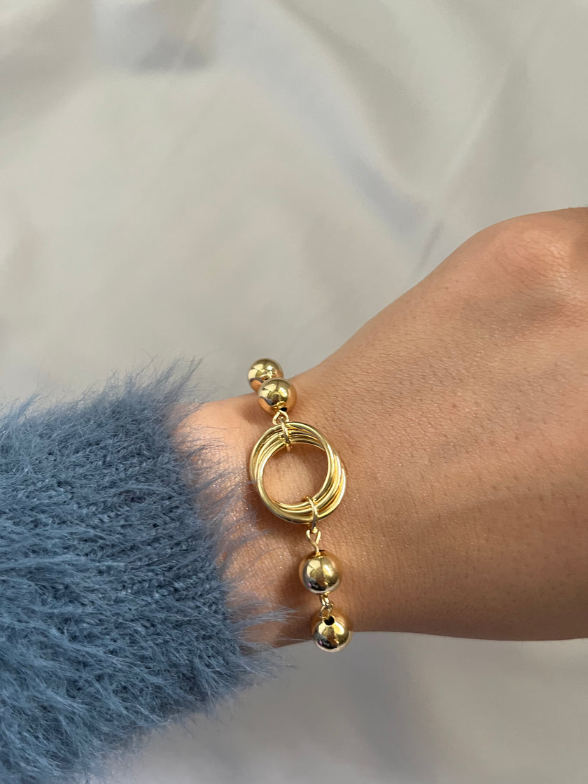 Altın Sarmal Xuping Bileklik